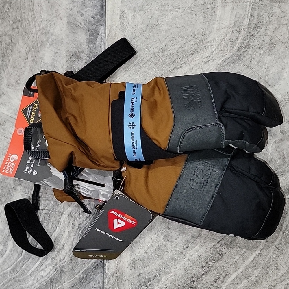 NWT UNISEX size S Mountain Hardwear Gore-tex Split Mitt